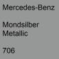 Preview: Mercedes-Benz, Mondsilber Metallic, 706.